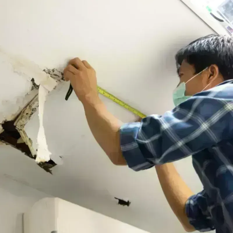 Ceiling And Wall Water Damage in Archer Lodge, NC